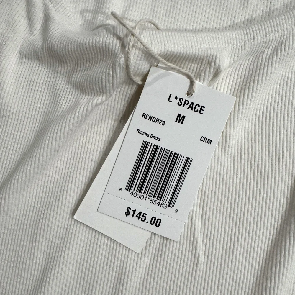 L*Space Renata Dress in Ivory. - Picture 8 of 9